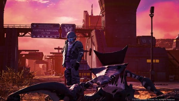 Starship Troopers Extermination game screen grab.