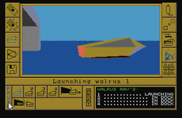 Carrier Command on the Amiga